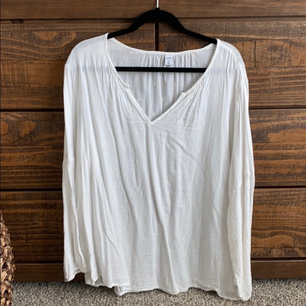 Old navy white blouse